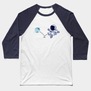 Astronaut plays Uranus Soccer Baseball T-Shirt